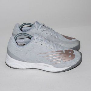 New Balance Women's Wch896m3 Gray Lace Up Athletic Tennis Shoes Size 5.5